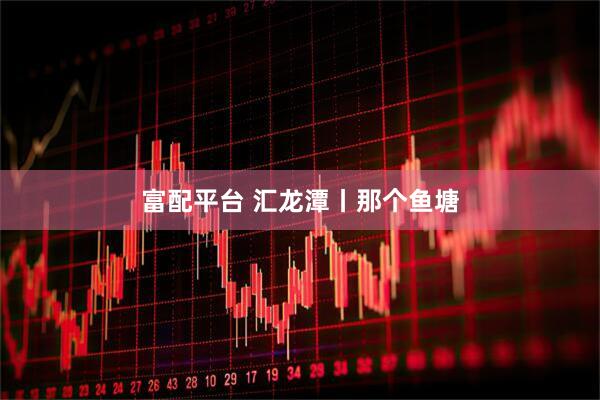 富配平台 汇龙潭丨那个鱼塘